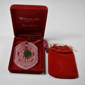 1995 Waterford Christmas Crystal Ornament